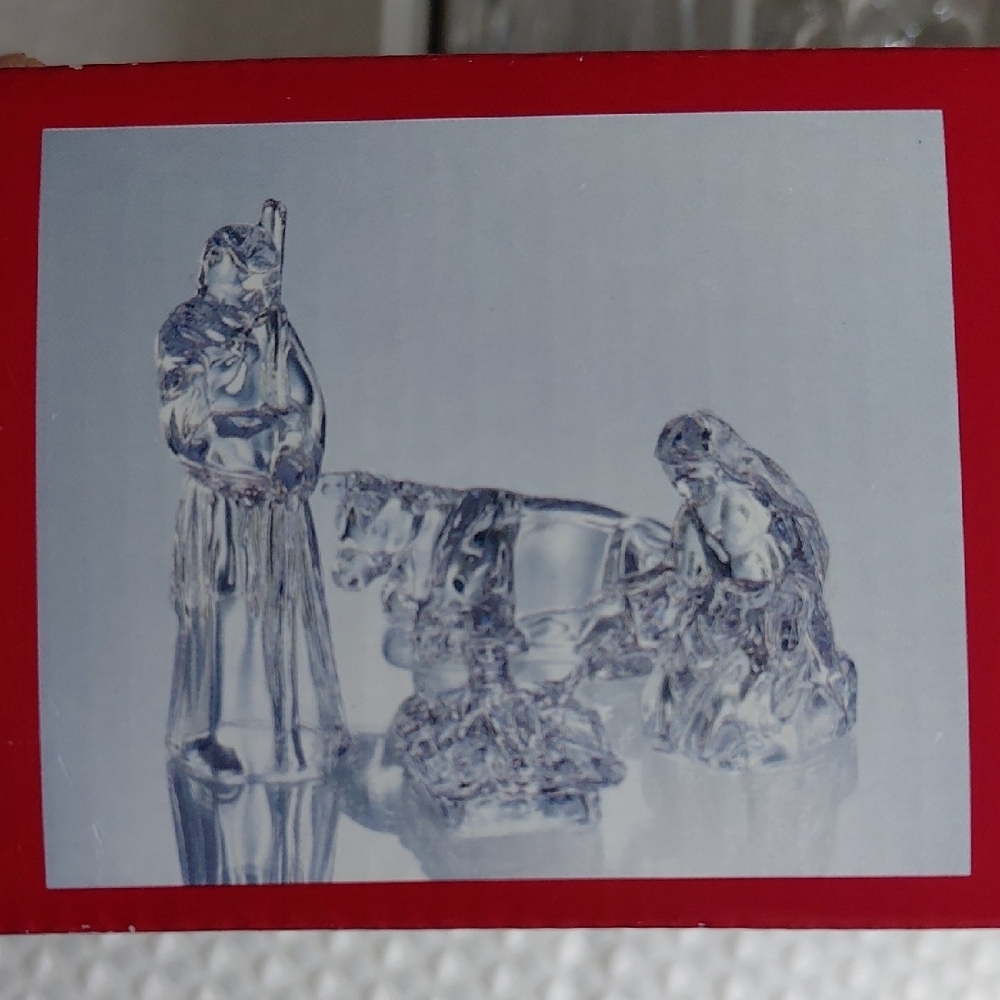 Cristal d'Arques Crystal Nativity Set De Noel - Picture 5 of 11